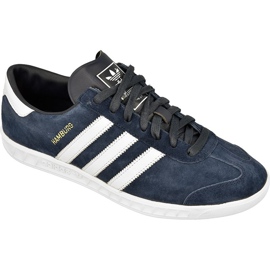 Adidas Originals Hamburg M S74838 sko marine blå