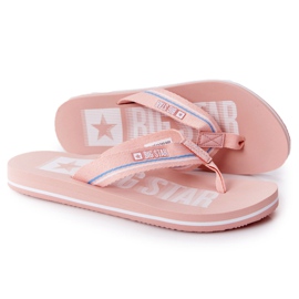 Kvinders flip-flops Big Star HH274A060 Pink lyserød