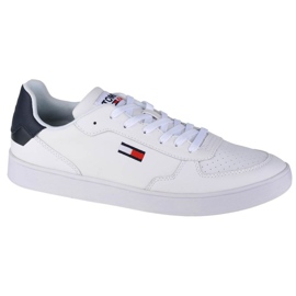 Tommy Hilfiger Jeans Reflective Basket W EN0EN01348-OGY sko hvid marineblå