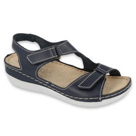 Inblu sandaler damesko 158D165 marine blå