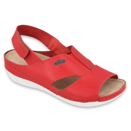 Befado sandaler damesko 158D013 rød