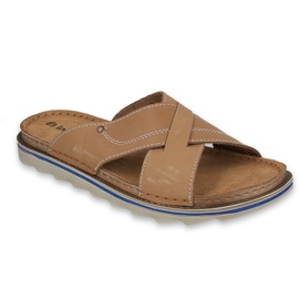 Inblu tøfler herresko 158M007 beige