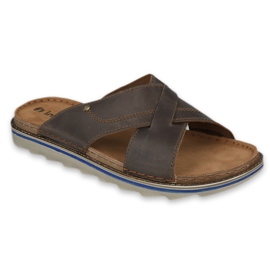 Inblu tøfler herresko 158M008 brun