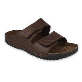 Inblu tøfler herresko 158M005 brun