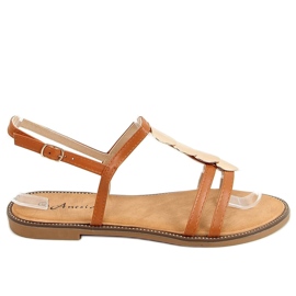 Kamel sandaler til kvinder N-101 Camel brun