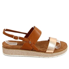 Kvinders sandaler camel 100-138SA-1 Camel brun