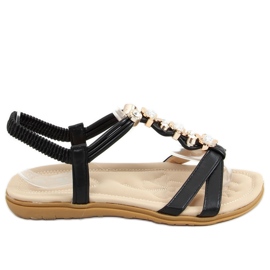 Sorte kvinders sandaler CT-153 Sort