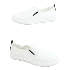 Sneakers slip-on hvid LA45 Sort