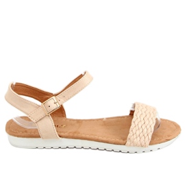 Beige sandaler til kvinder X572 Beige