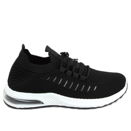 Sorte sportsstrømper JHY90820 Sort