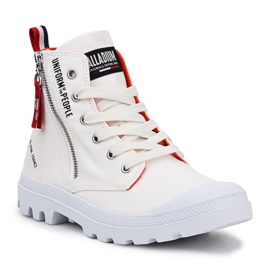 Palladium Pampa Hi Outz Puotp U 77023-116 sko hvid blå