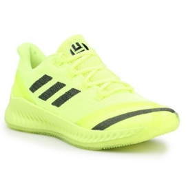 Sko adidas Harden B / E Jr AQ0030 gul gule