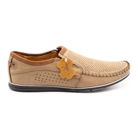 Olivier Mænds læder loafers 4206 brun