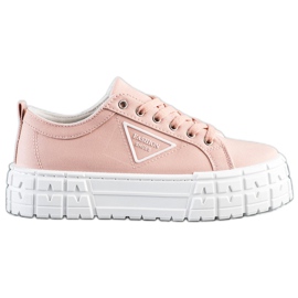 Goodin Lyserøde mode sko sneakers