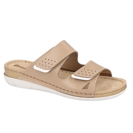 Inblu hjemmesko damesko 158D171 beige