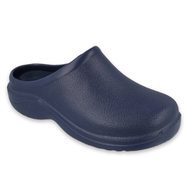 Befado Women's Navy 154D003 Kvinders hjemmesko blå