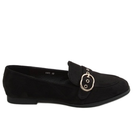 Sort Dame sorte loafers GQ05 Sort