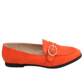 Orange damesmokasiner GQ05 Orange