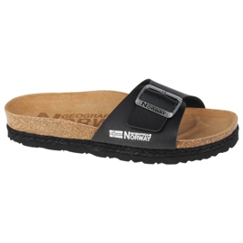 Geographical Norway Geografisk Norge Sandalias Bios Pala Hebilla flip-flops W GNW20419-01 sort