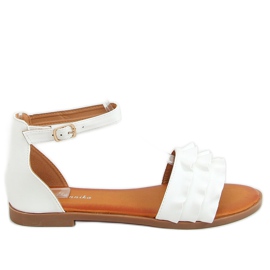 Hvide damesandaler S060195 Hvid