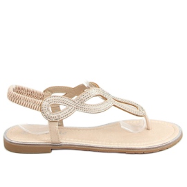 Guld-flip-flops 6170 Guld gylden