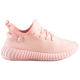 Marquiz Tekstil sneakers lyserød
