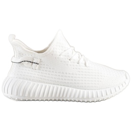Marquiz Tekstil sneakers hvid