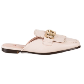 Seastar Stilfulde hjemmesko med pynt beige