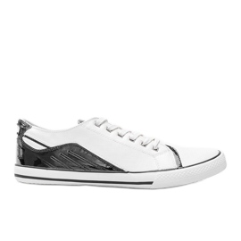Darion hvide sneakers til mænd