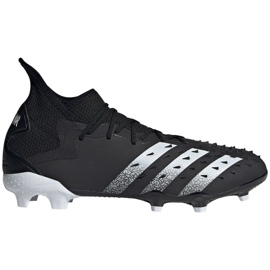 Adidas Predator Freak.2 Fg M S42979 fodboldstøvler hvid, hvid, sort sort