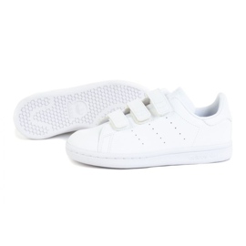 Adidas Stan Smith Jr FX7535 sko hvid orange