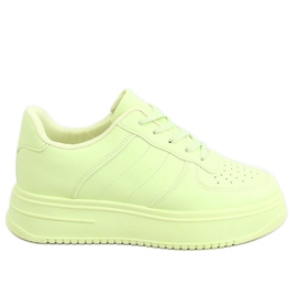 Dame sportssko lime G191 Grøn