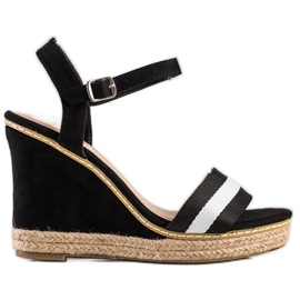 Kayla Højhælede sandaler sort