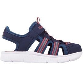 Børns sandaler Kappa Kyoko 260884K 6744 Navy-Orange blå
