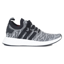 Sko adidas NMD_R2 Pk M BY9409 sort grå