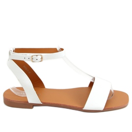Sandaler med en kæde hvid HY23-11 Hvid