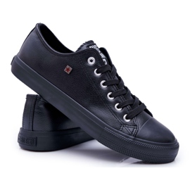 Herre Sneakers Low Big Star Sort V174345