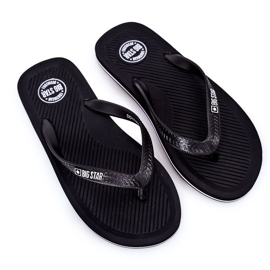 Mænds flip-flops Big Star DD174669 Sort