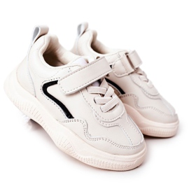 Apawwa Børns sportssko Sneakers Beige Runner