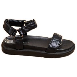 Seastar Sorte sandaler med Eco læder