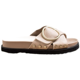 Renda Afslappede hjemmesko beige