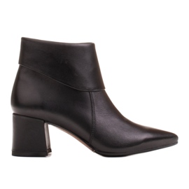 Marco Shoes Marco 1344B damestøvler med krave sort