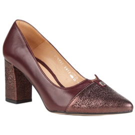 Marco Shoes Marco 1411P damesko rød flerfarvet