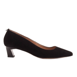 Marco Shoes Elegante pumps med lave hæle sort