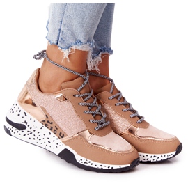 PS1 Kvinders Wedge Sneakers Rose Gold Avery lyserød gylden