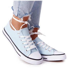 Kvinders klassiske sneakers blå Omerta