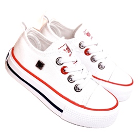 Børns klassiske lave sneakers Big Star HH374089 Hvid