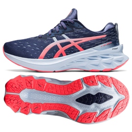 Asics Novablast 2 W 1012B049 400 løbesko blå