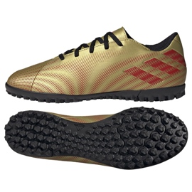 Adidas Nemeziz Messi.4 Tf M FY0764 fodboldstøvler gylden gylden