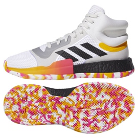 Adidas Marquee Boost M G26212 basketballsko flerfarvet hvid